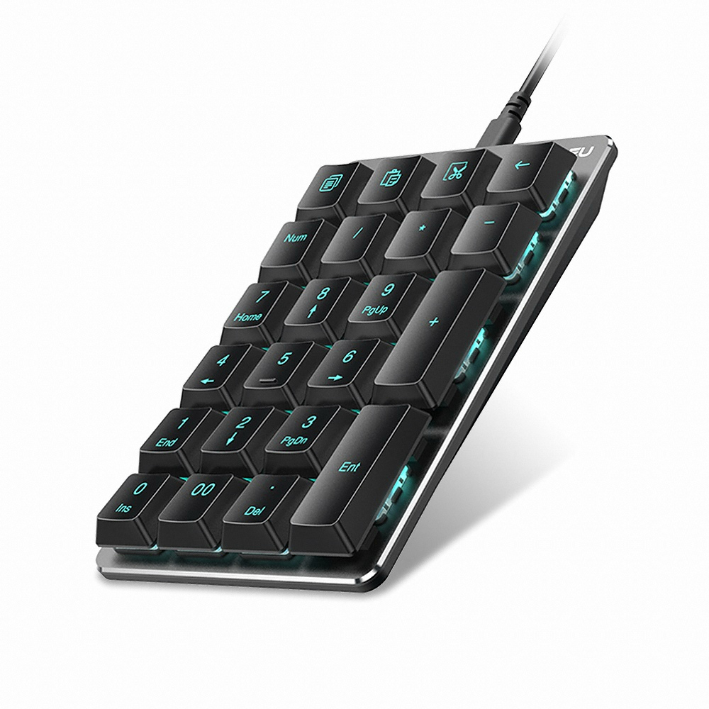 �پ��� LK170 ���� LED ��ũ�� 22Ű ���� Ű�е�