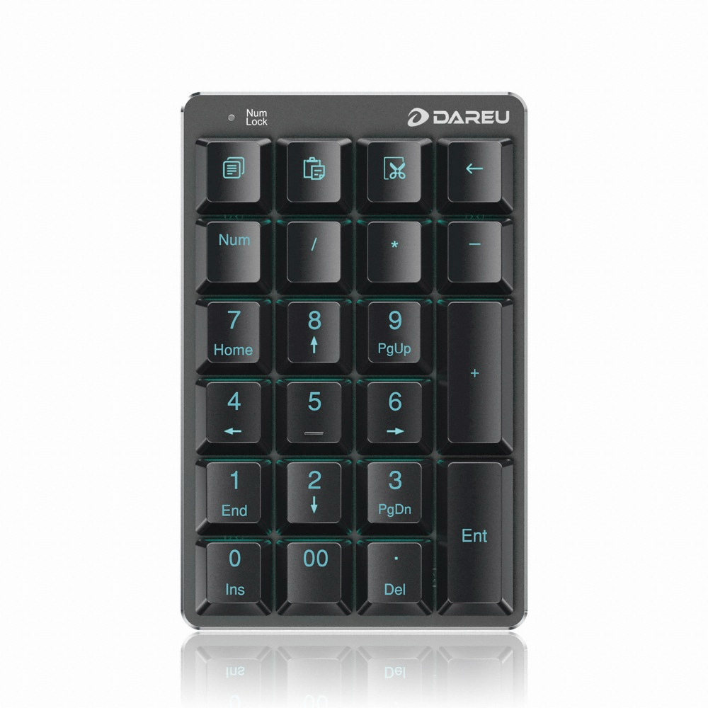 �پ��� LK170 ���� LED ��ũ�� 22Ű ���� Ű�е�