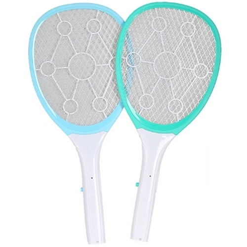 1+1 전기모기채 민트 건전지모기채 모기퇴치기 전기파리채 초파리채 스카이블루1+1 단일