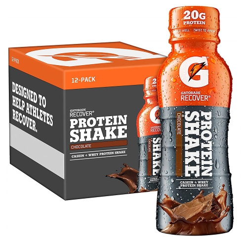 [불명] 게토레이 초콜릿 프로틴 쉐이크 음료 12팩