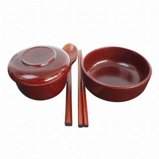 박씨상방 남원 옷칠 1인 반상기세트 4P_이미지