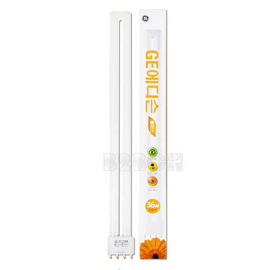 GE라이팅 GE에디슨 FPL 삼파장 형광등 주광색 36W (1개)_이미지