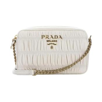 프라다 나파 카프 레더 크로스바디백 화이트 1BH112-2B25-F0009