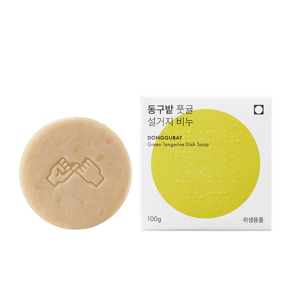 동구밭 풋귤 설거지 비누 100g (1개)