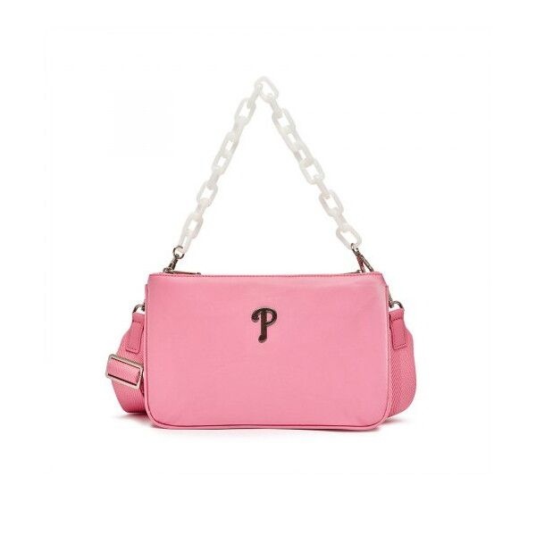 MLB 공용 체인 나일론 크로스백 3ACRM023N-10PKL_이미지