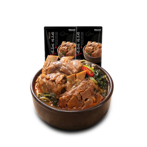 CK푸드원 참이맛 감자탕 블랙 1.2kg (2개)_이미지