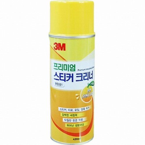 3M 프리미엄 스티커 크리너 MS061 420ml (20개)