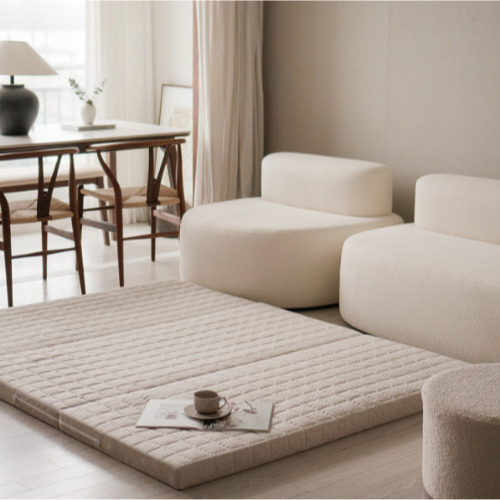 수니홈 허리에 좋은 탄탄한 3단 접이식 매트리스 LK (7cm)_이미지