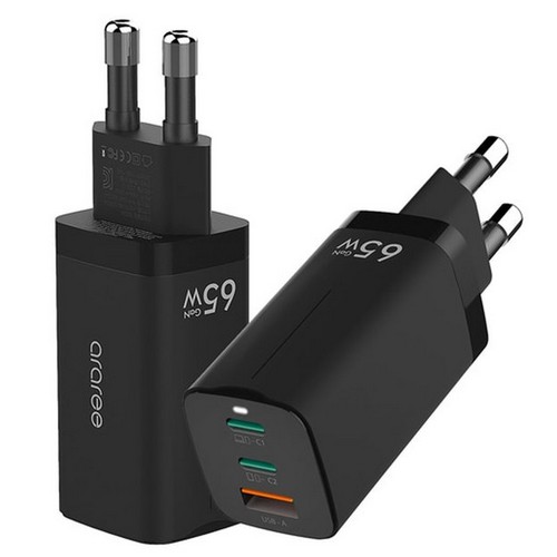 케이디랩 아라리 PD PPS 65W 3포트 GaN 충전기 A65W