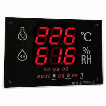벽걸이 LED <b>온습도계</b> HUD-807