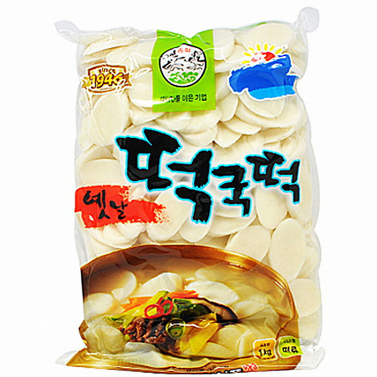 송학식품 옛날 떡국떡 1kg (1개)