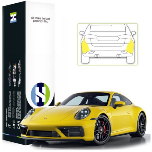 리어범퍼 PPF 보호필름 포르쉐 911 카레라 GTS 2023년 전용