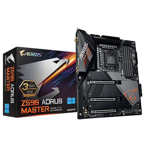 GIGABYTE Z590 AORUS MASTER 제이씨현_이미지