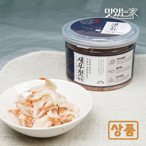 굴다리식품 김정배 명인젓갈 새우 육젓 특 250g 1개_이미지