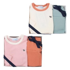 서양네트웍스 블루독베이비 출산/백일//예쁜내복//모달골지내복 44A70-680-56