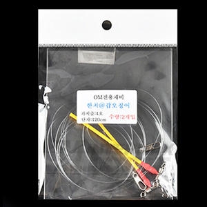 인터맥스 마린피싱 오모리그 직결 도래 IM-0885/2개입/한치/갑오징어/가지채비