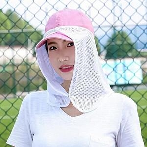 셀러허브 JHP3S7QS_51IE캡선가드 메쉬 얼굴 모자햇빛가리개 자_이미지