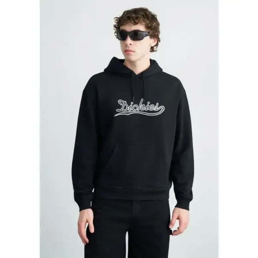 디키즈 딕키스 루즈 웨이브 후드티 스웨트셔츠 검정색 7651684