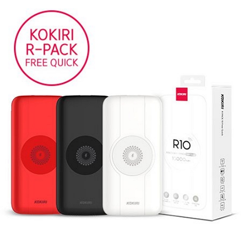 디자인 PD R10 프리퀵 유무선 보조배터리 KPW-R100U1 10000mAh