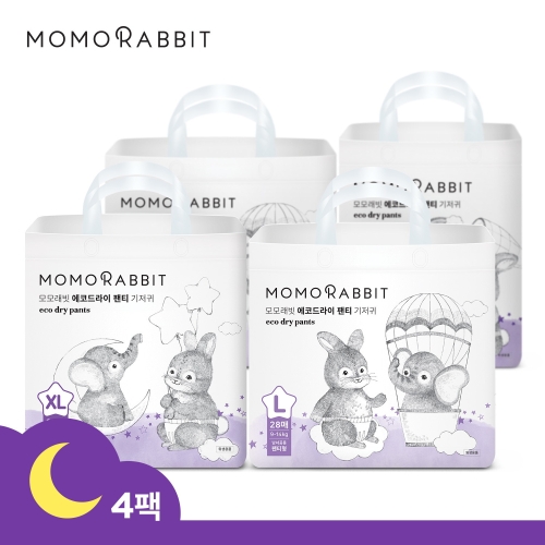 모모래빗 에코드라이 팬티형 대형-공용 (112매)_이미지