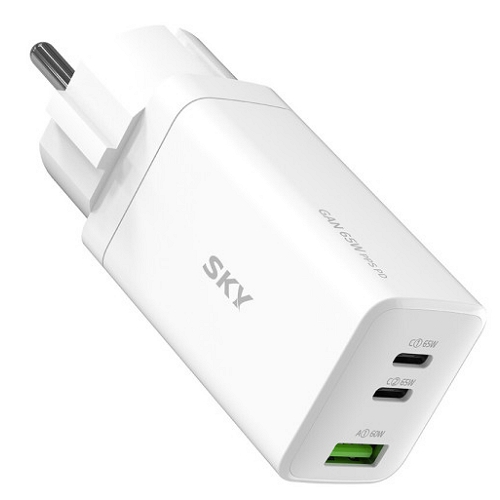 ��ī�̷� ��ī�� �� PD PPS 65W 3��Ʈ GaN ������ ������ SKY-GaN65W PPS PD