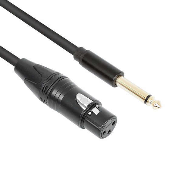 리버네트워크 NEXI XLR to 5.5 모노 케이블 (3m, NX-1/4M-XLR-030)_이미지