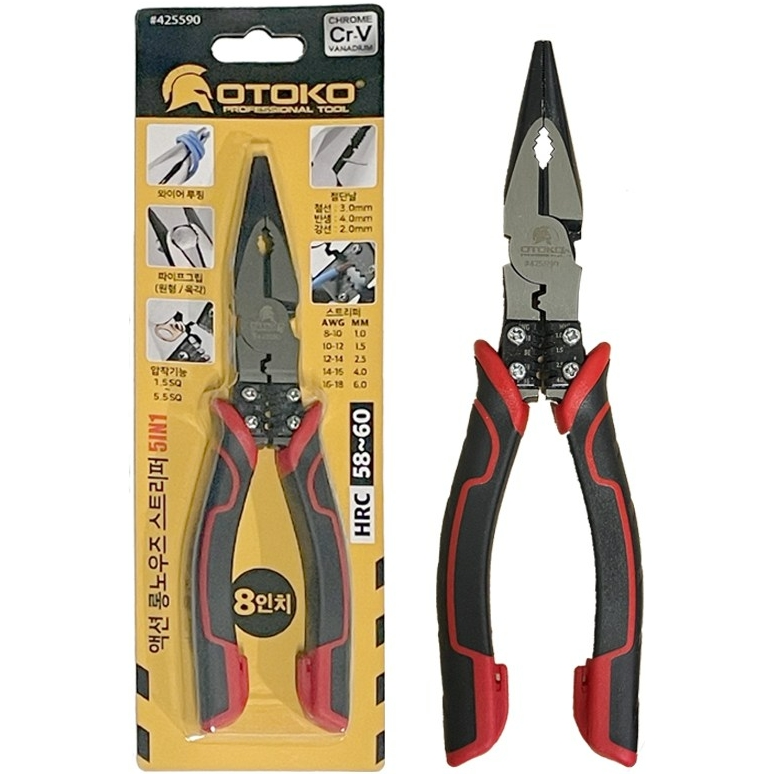 5in1 액션 롱노우즈 스트리퍼 425590