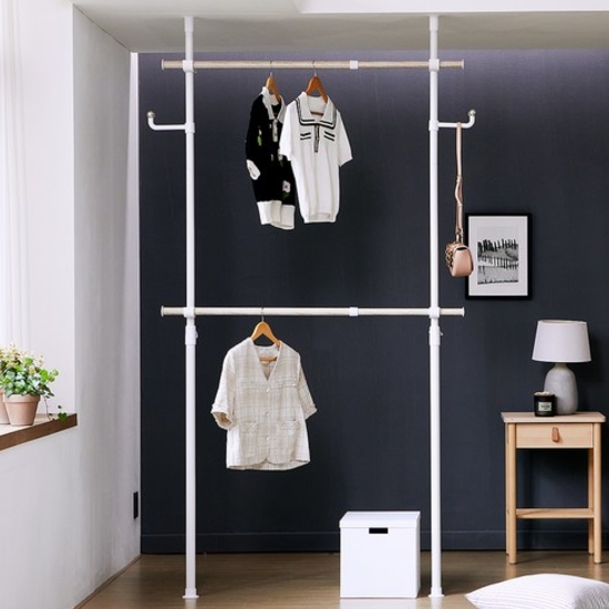 파인콘 트레벨 커넥트 우드 2단 행거 38mm_이미지