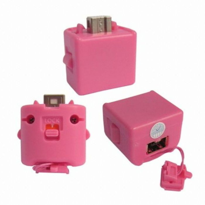 Pink Motion Plus for Wii (병행상품,S-Wii-0819)