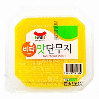 일미농수산 일가집 비타 맛<b>단무지</b> 250g