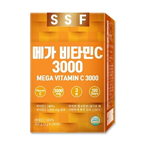 SSF 메가 비타민C 3000 100포