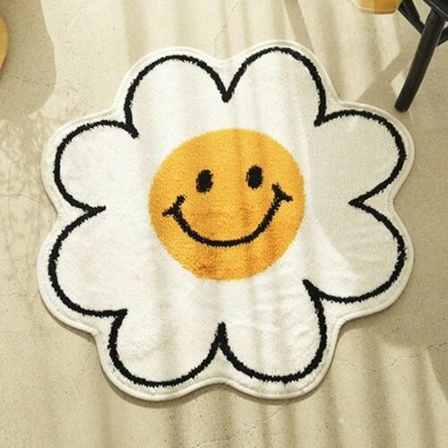  데코뷰 스마일 플라워 발매트 [60x60cm]