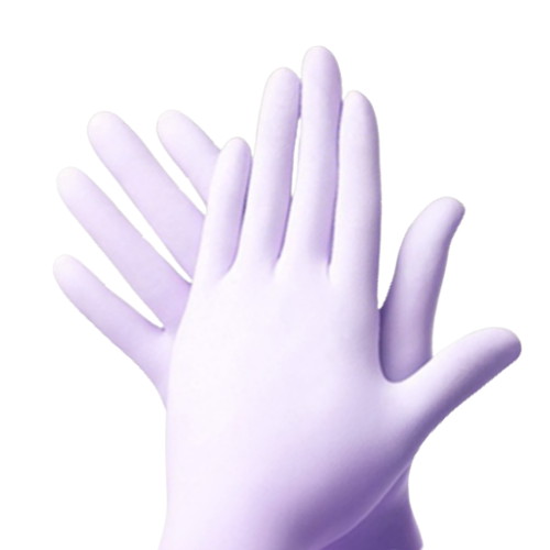 라벤더 니트릴 글러브
