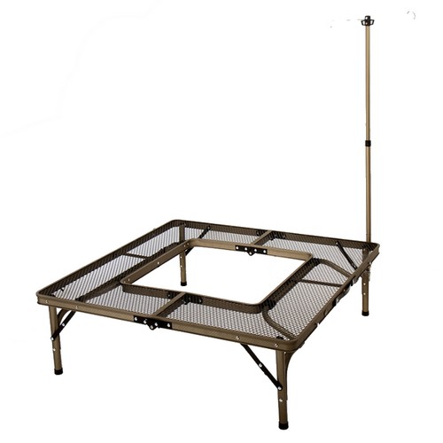 카즈미 아이언 메쉬 화로대 테이블 2