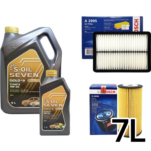 에쓰오일 세븐골드 5W30 + 보쉬필터 그랜져HG 2.2 디젤_이미지