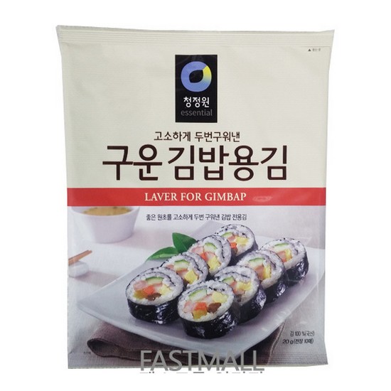 대상 청정원 구운 김밥용김 20g (1개)_이미지