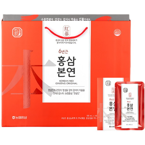 한삼인 홍삼본연 50ml 40포 (1개)_이미지