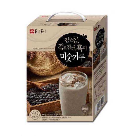 담터 검은콩 검은참깨 흑미 미숫가루 40T이미지입니다. 누르면 해당 게시물로 새창이동합니다.