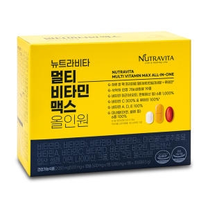 뉴트라비타 멀티비타민맥스 올인원 2050mg 30포 (1개)