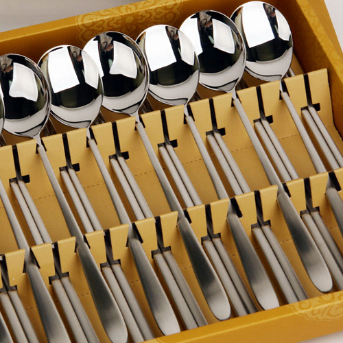 골든벨금속 카르멘 샤틴수저 (10개)_이미지