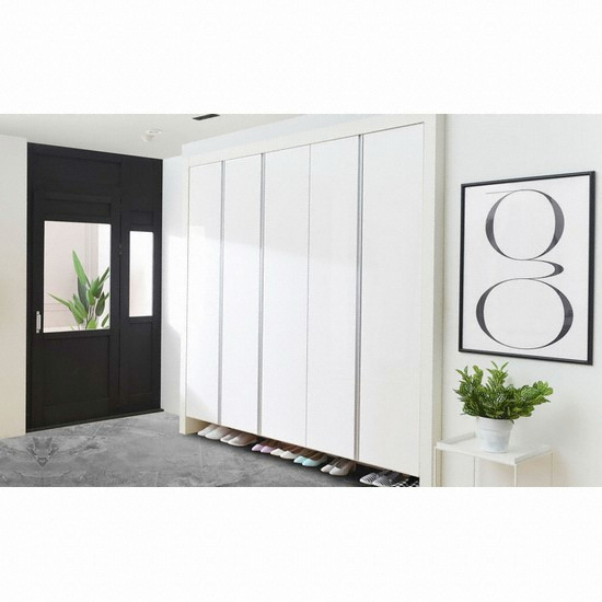 에넥스 ENNEE 베니글로시 행잉형 현관장 (130cm)_이미지