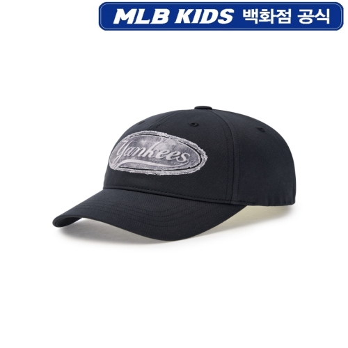 MLB키즈 워싱 원형 컬시브 볼캡 7ACPVT35N50CCS_이미지