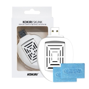 코끼리 휴대용 포충기 usb 포집기 모기 매트포함