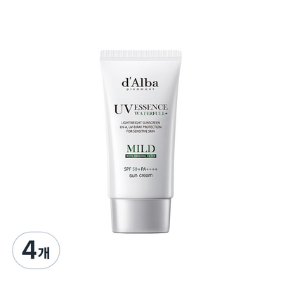달바 워터풀 마일드 선크림 50ml (4개)_이미지