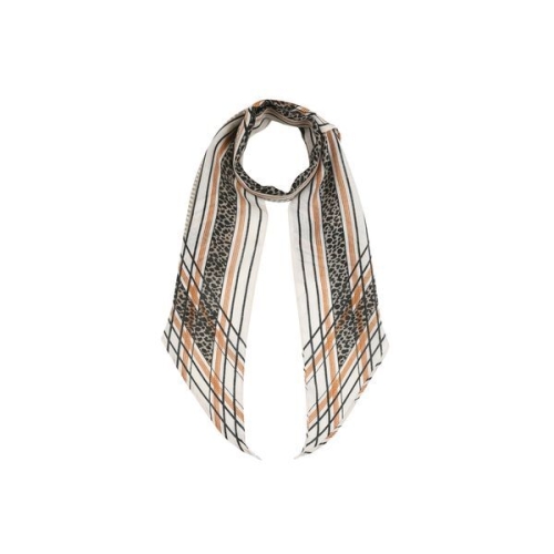 레노마 레이디 더 스트라이프 레오파드 스카프-CC47MF320