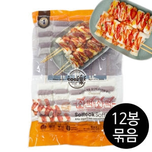샘넷식품 쿠즈락 소떡소떡 1.3kg (12개)