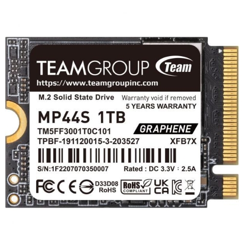 TeamGroup MP44S M.2 2230 NVMe 해외구매 (1TB)