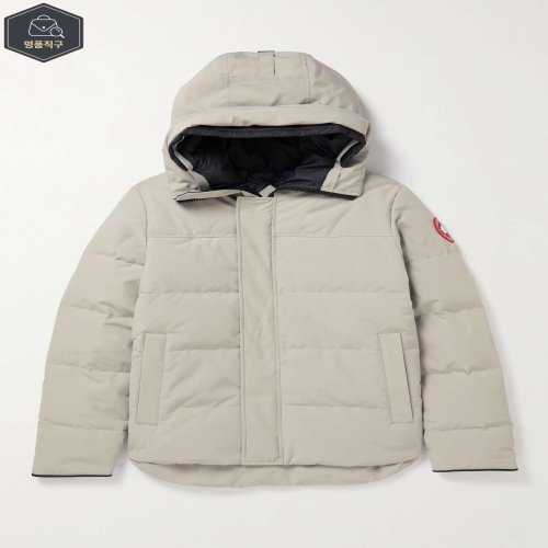 캐나다구스 B0080100902 맥밀란 LOGOAPPLIQUED 퀼팅 쉘 후드 다운 파카 2080M_이미지