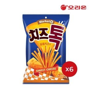 오리온 마켓오 치즈톡 달콤치즈맛 80g (6개)_이미지