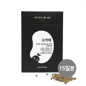 모까매 맥주효모 서리태 검정콩환 3g 15개